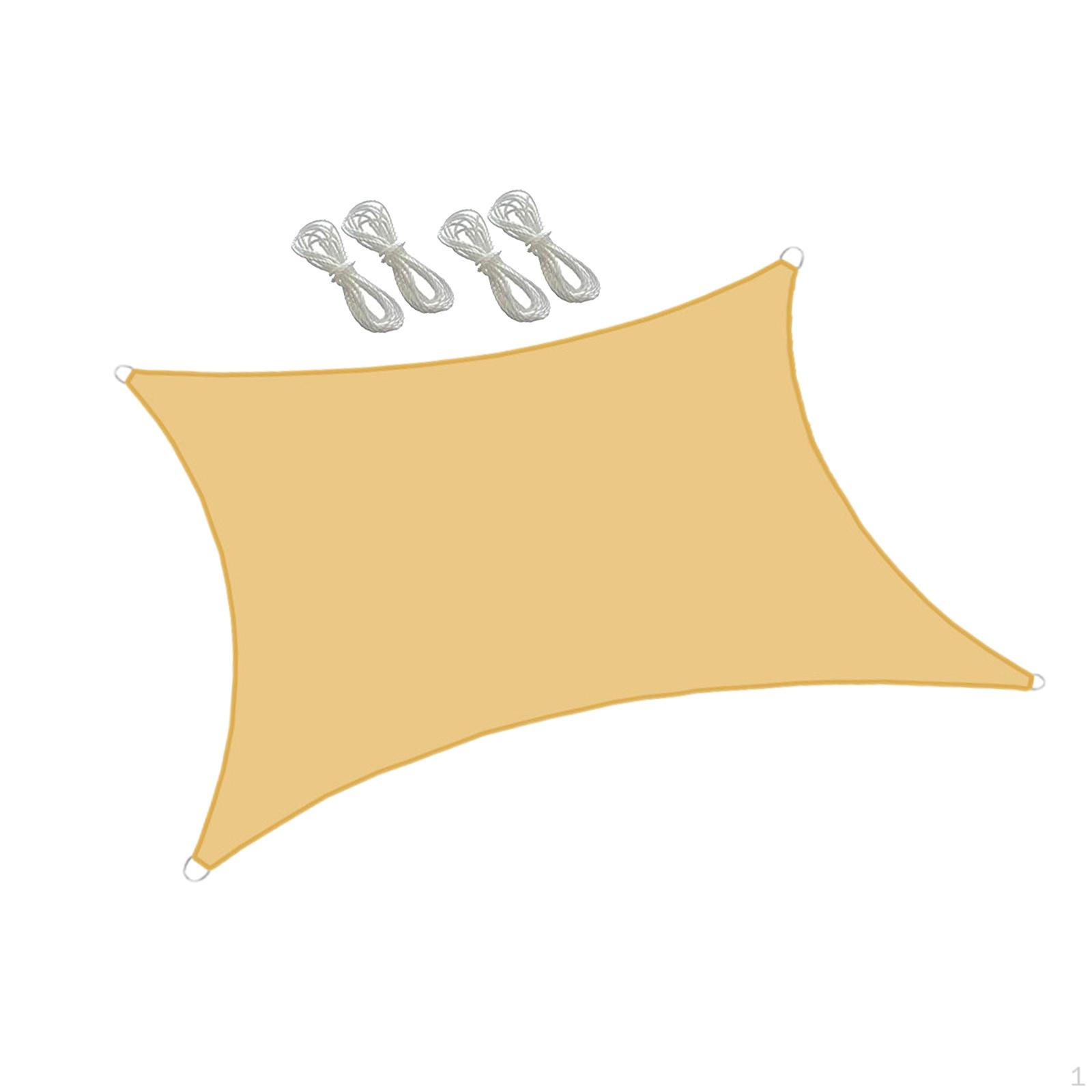 

Монтажный комплект. Набор прочного оборудования. Простая установка для использования на открытом воздухе. 2x2m Sail