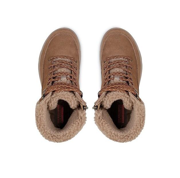 Коричневые ботильоны Skechers Glacial Ultra Woodlands 16677/BRN