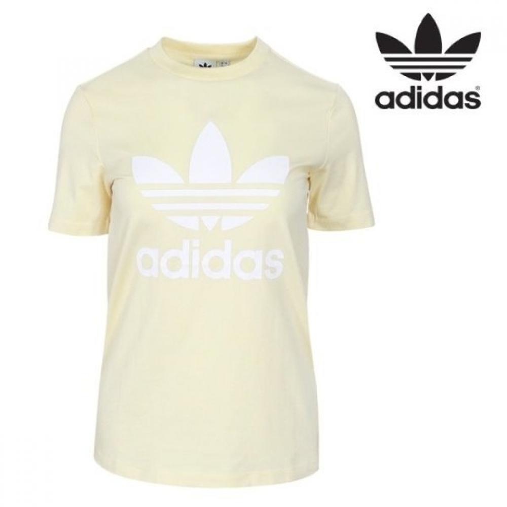 

Adidas Original Женская футболка с логотипом трилистника с коротким рукавом CV9893