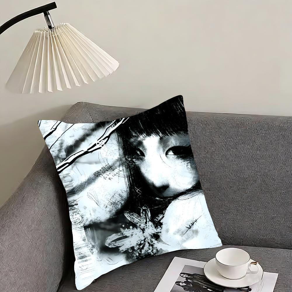 

Gothic Coquette Cybersigilism INS Cushion Cover Pillowcase Ultra Soft Skin Friendly Fabric Cloud Like Comfort Concealed Zipper 30x30cm