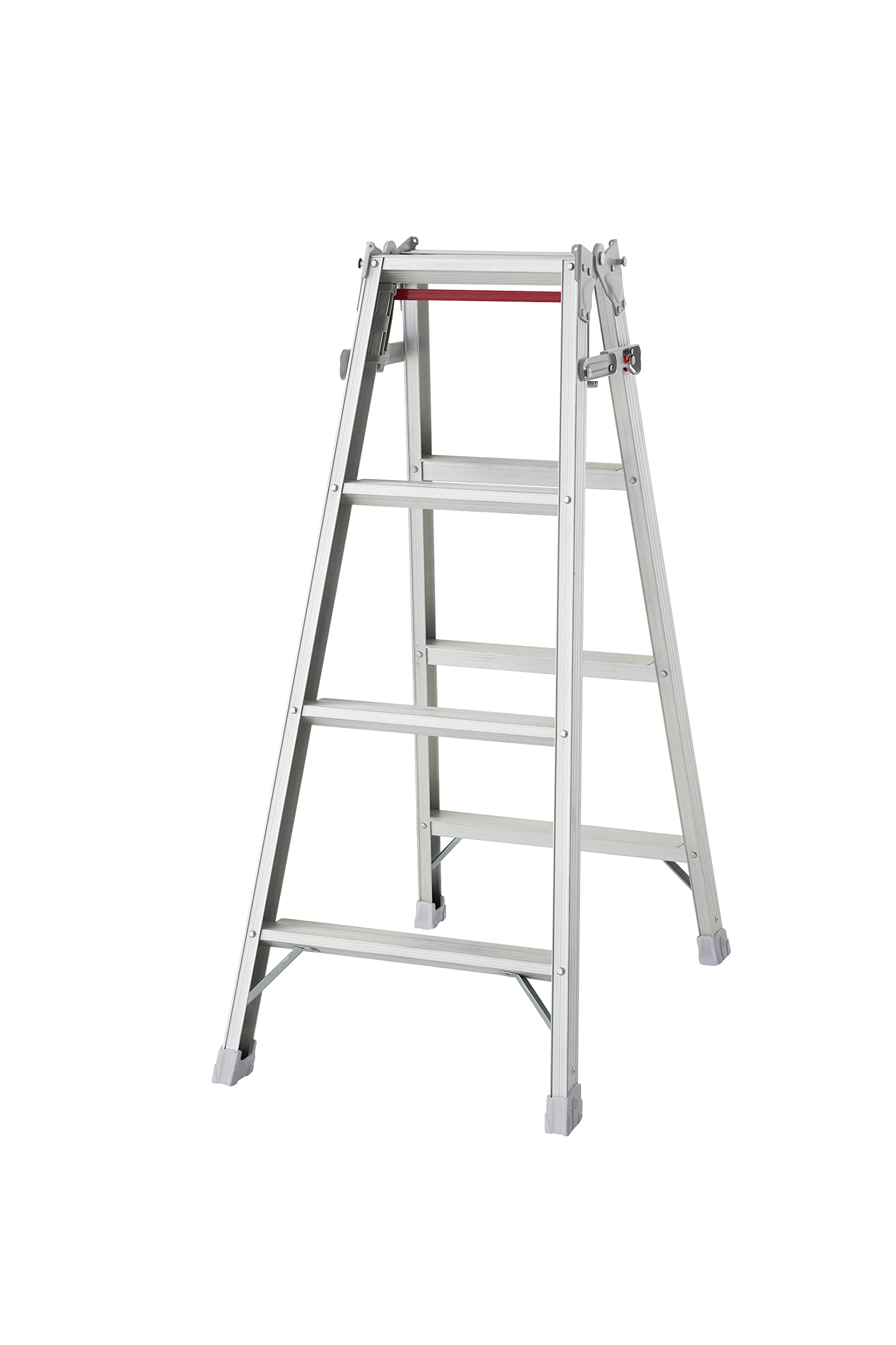 

Hasegawa RD-12c (1.10m) 4-Step Ladder with One-Touch Bar, Silver (10928)