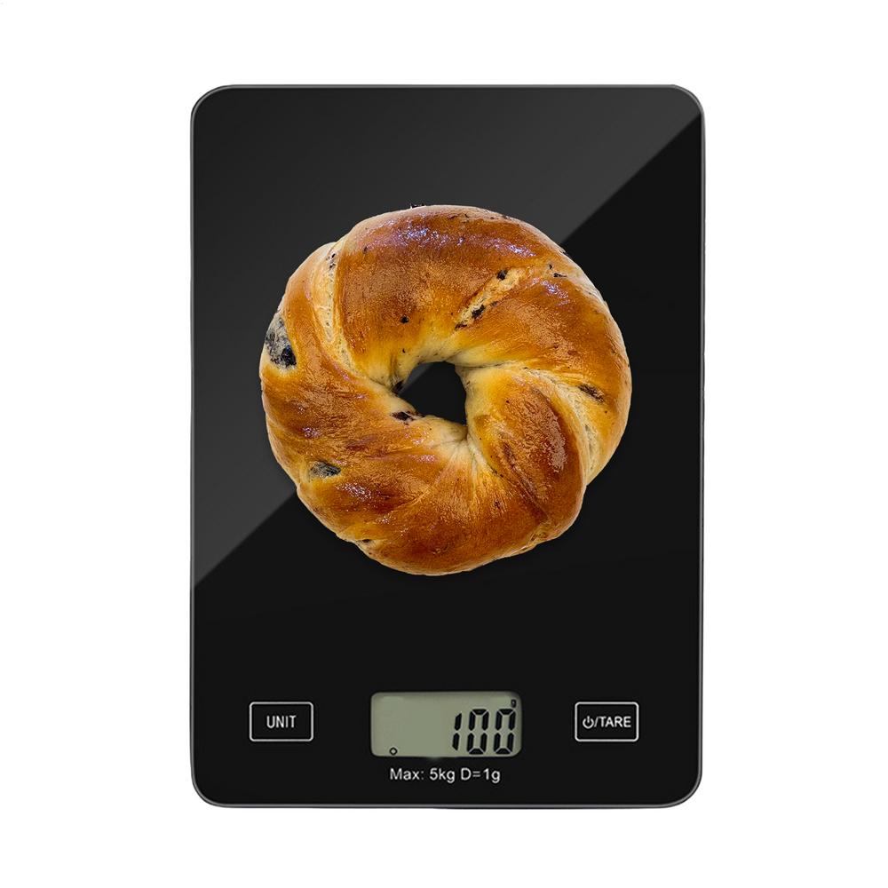

Kitchen Scale Kitchen Measuring Tool 1g Precise Graduation LCD Display Weight Scale For Baking Cooking Meal Prep Portion Control чёрный
