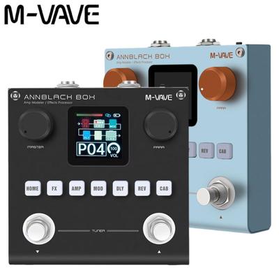 M-VAVE ANNBLACKBOX Wieloeffektowy Pedał do Gitary Elektrycznej i Symulator Wzmacniacza Basowego