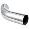 Elbow Exhaust Tip, 101.6mm Inlet, 127mm Outlet, 584mm Overall Length, Chrome Turn Down Exhaust Tip with Clamp for Truck, Sedan, Sports Car, SUV,