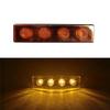 1Pair 24V LED Sunvisor Lamp Signal Light Top Lights Replacement Parts Accessories For Scania Truck Series 1798980 1910437 Yellow