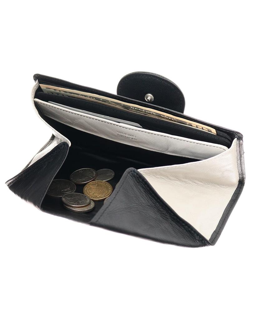 Dámská peněženka BEFANA Long Wallet Mini 70921584 Černá [Hiroko Hayashi] (019) 00(VOLNÝ, UVOLNIT)