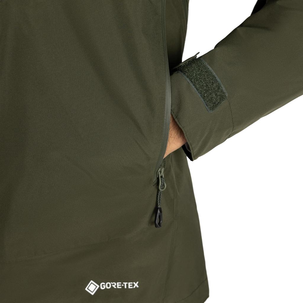 Mammut Ayako Pro Hardshell Kapuzenjacke Asian Ayako Pro HS Kapuzenjacke Größe Dark Marsh 2.0 Jacke, Passform, Herren, 2.0 AF, L, (1010-30281)