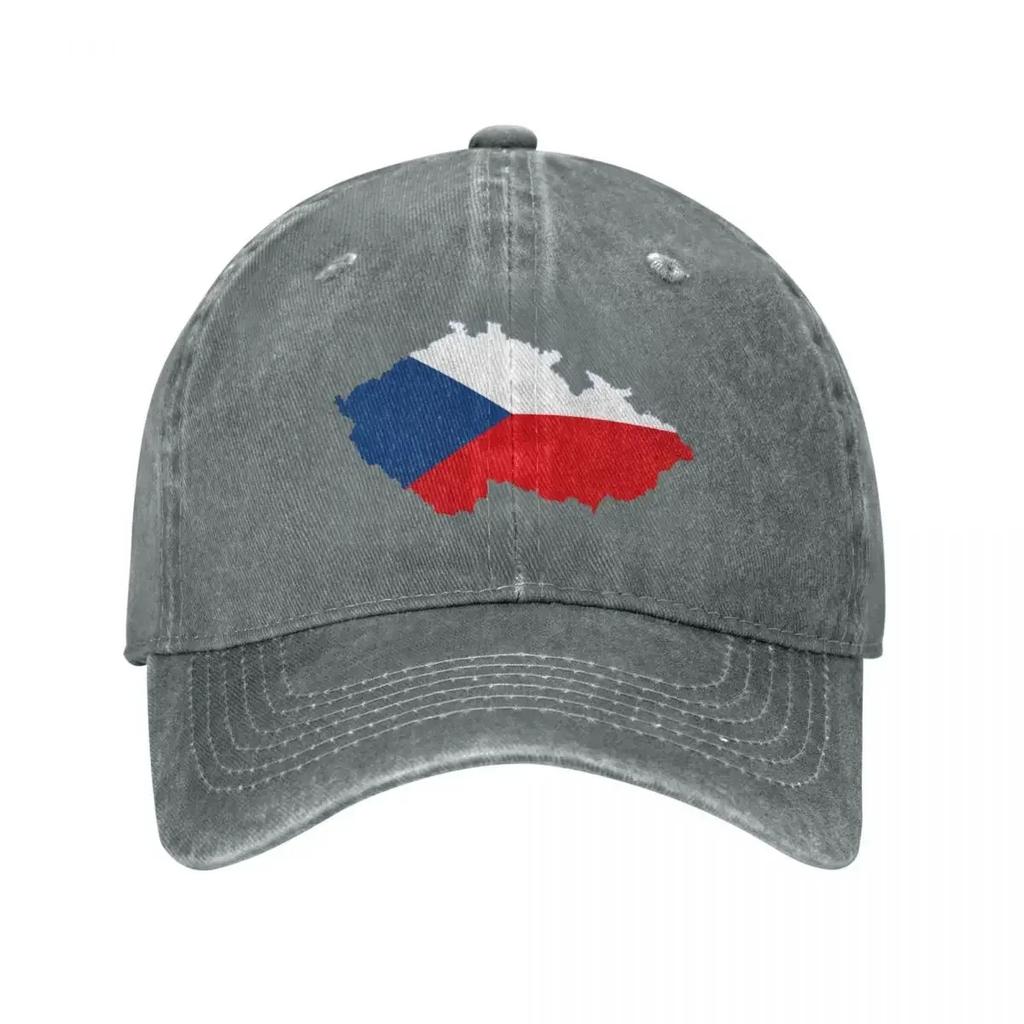 Vlajka České republiky Baseballová čepice Vintage Golfová čepice Truckerka Dámské Golfové oblečení Pánské