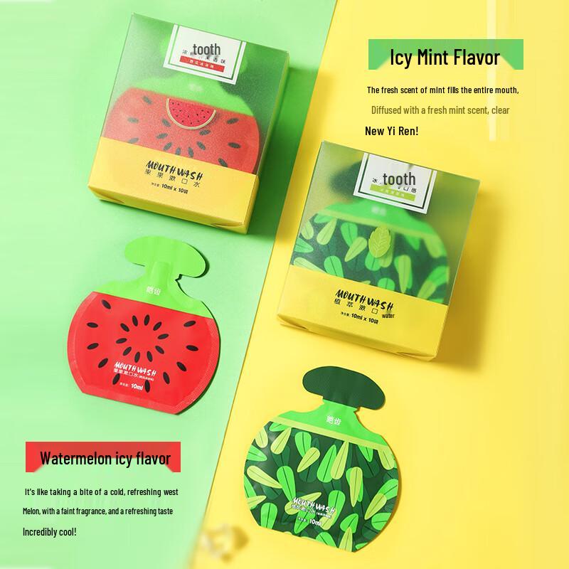 Aichi Disposable Mouthwash Pouches