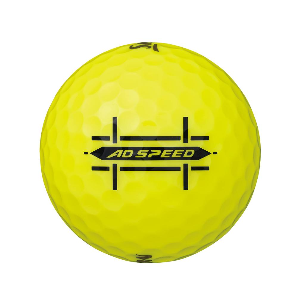 DUNLOP Golf Ball SRIXON AD SPEED 2022 Model 1 Dozen Passion Yellow (12 Pieces)