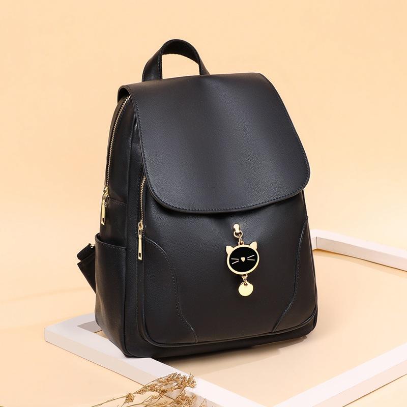 Plecak ze skóry bydlęcej dla kobiet o dużej pojemności, plecak biznesowy, modny, casualowy tornister, do dojazdów do pracy, wszechstronna, praktyczna torba podróżna