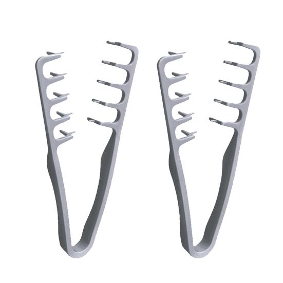 1/2/3 Stück Haarvolumen Textur Kamm Breitzahn Flauschiges Haar Styling Kamm Wurzeln Lift Volumen Werkzeug Frauen Männer Pony Scheitel Pflegezubehör