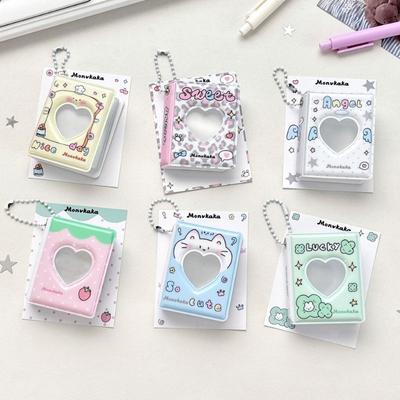Cute Mini Hanging Photo Album For Id Photos And Kpop Photocard Storage