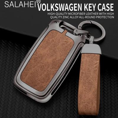 Zinc Alloy Car Key Cover Case Holder Shell for VW Volkswagen Polo Tiguan Passat B5 B6 B7 Golf 4 5 6 MK6 Jetta Lavida Accessories