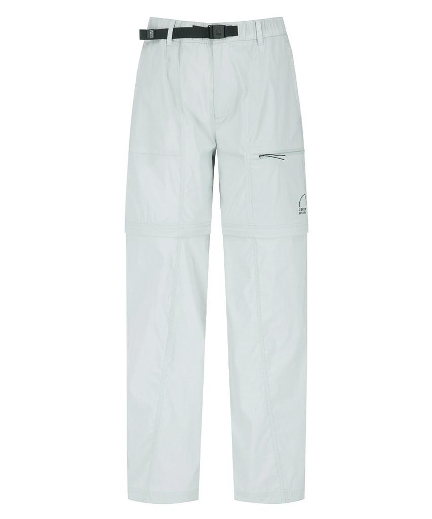 SIERRA DESIGNS W) Summer Moon Cool Wave 2-Way Pants (Semi-Wide Fit) Light Grey