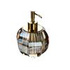 Creative Crystal Glass Lotion Bottle Champagne Gold Diamond Soap Dispenser Portable Liquid Soap Refill Bottle Bathroom Accessory