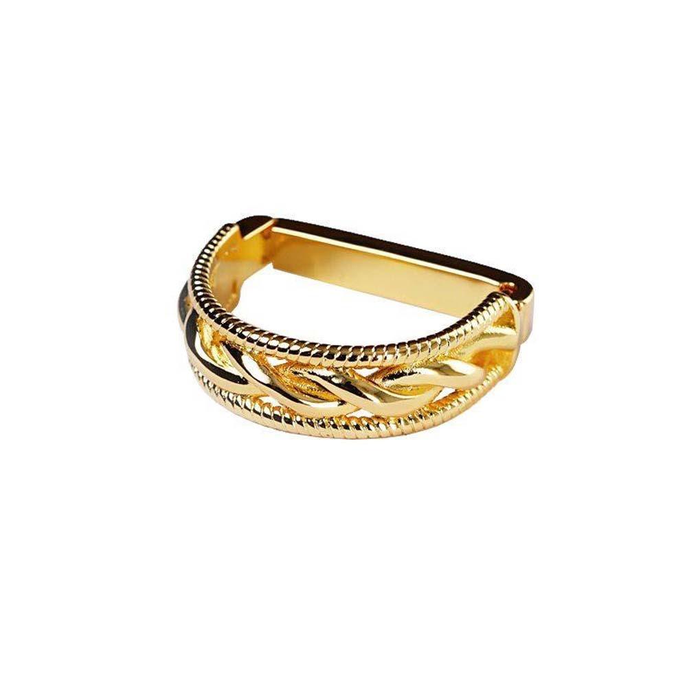 Shirt Tie Pin D-shaped Tie Buckle Cuff Links Tie Knot Fixation Sleeve Button Twists Tie Clip  Boys