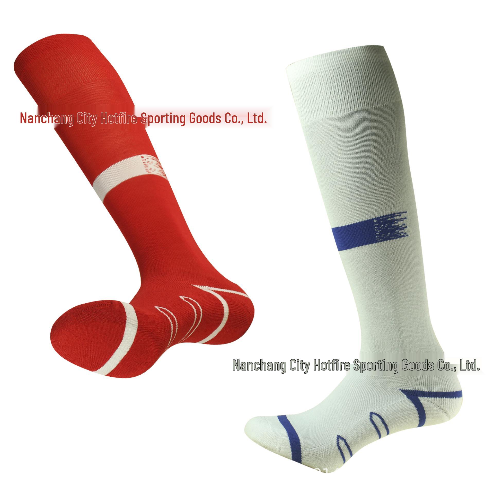 

Men s Non-Slip Seamless Training Socks - Terry Bottom, Sweat-Absorbent, Anti-Pilling, Long Tube for Baseball & Football. Adult One Size (38-44) білий/синій