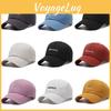 Memorie Embroidered Letter Baseball Cap Round Top Breathable Hat Gift Adjustable