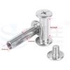 3/4/5/6MM 304 Stainless Steel Letter Lock Screws and Rivet Nuts