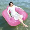 Pool Inflatable Float Adult Pool Floaties Lounger Floats Floating Chair Raft With Backrest Water Floaty Lake Beach Party Toys