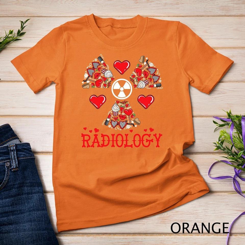 Valentine Couple Radiology Rad Tech Radiologist Xray T-Shirt Unisex T-shirt 6 4XL
