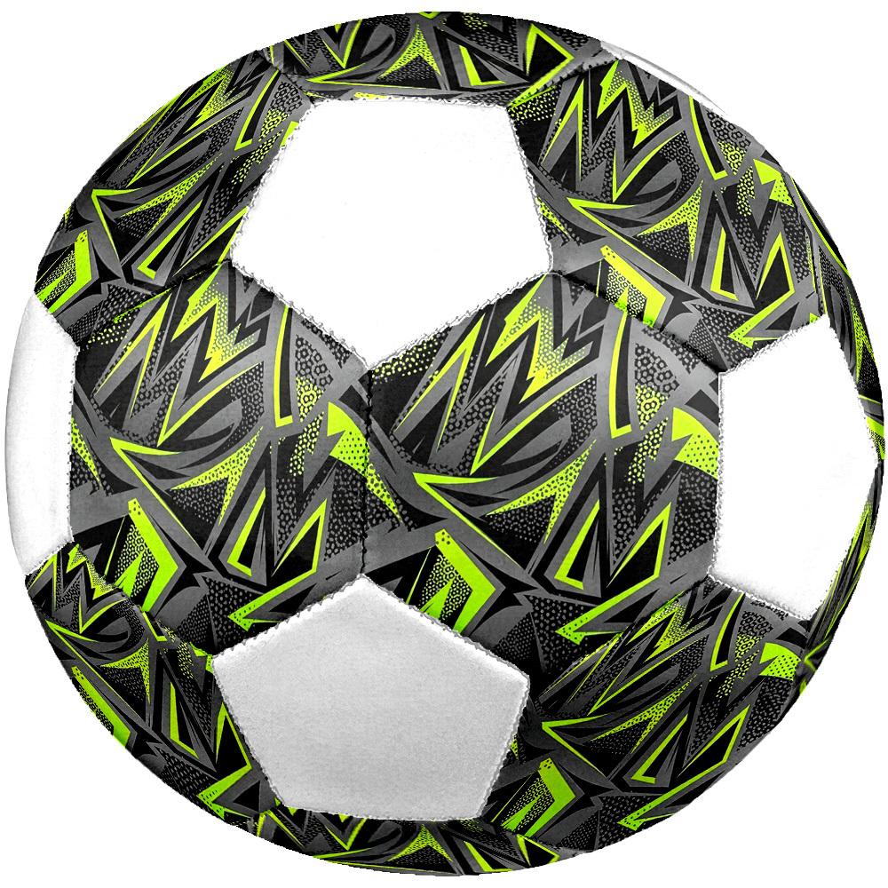 1pc Abstract Neon Lightweight PVC Training Soccer Ball, Size 5, Suitable for Indoor and Outdoor TrainingGift Y60362