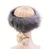 Winter Imitation Fox Fur Keepwarm Headband Fashionable Hair Accessories For Women Girls