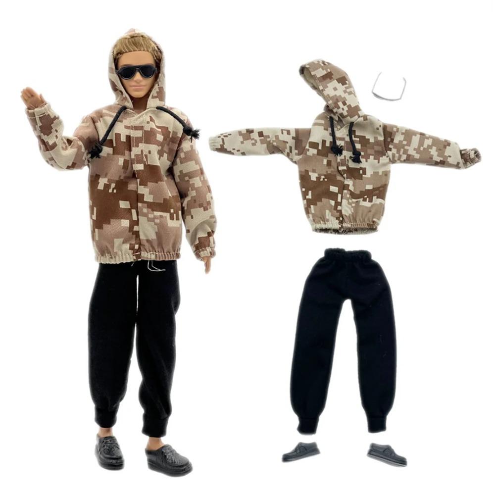 1 Set Ken Doek Handgemaakt Mooie Poppenaccessoires Casual Kleding Pak voor 30cm 12inch Ken Pop Pak Kinderen Cadeau
