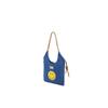 New Lee Smiley® Collaboration Fabric Shoulder Bag Regular Unisex Denim Blue LE240170M-523