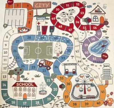 Dinamico Spielmatte (175x175 cm)