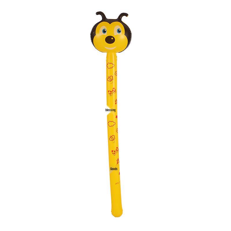 Cartoon Animal Inflatable Giraffe Stick Balloon Toy for Children