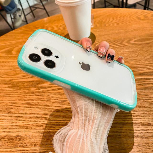 

Прозрачный противоударный чехол с невидимым кронштейном-подставкой для Iphone 13 12 11 Pro Max X Xs Max Xr 7 8 Plus, чехол для браслета ярких цветов For iPhone 13