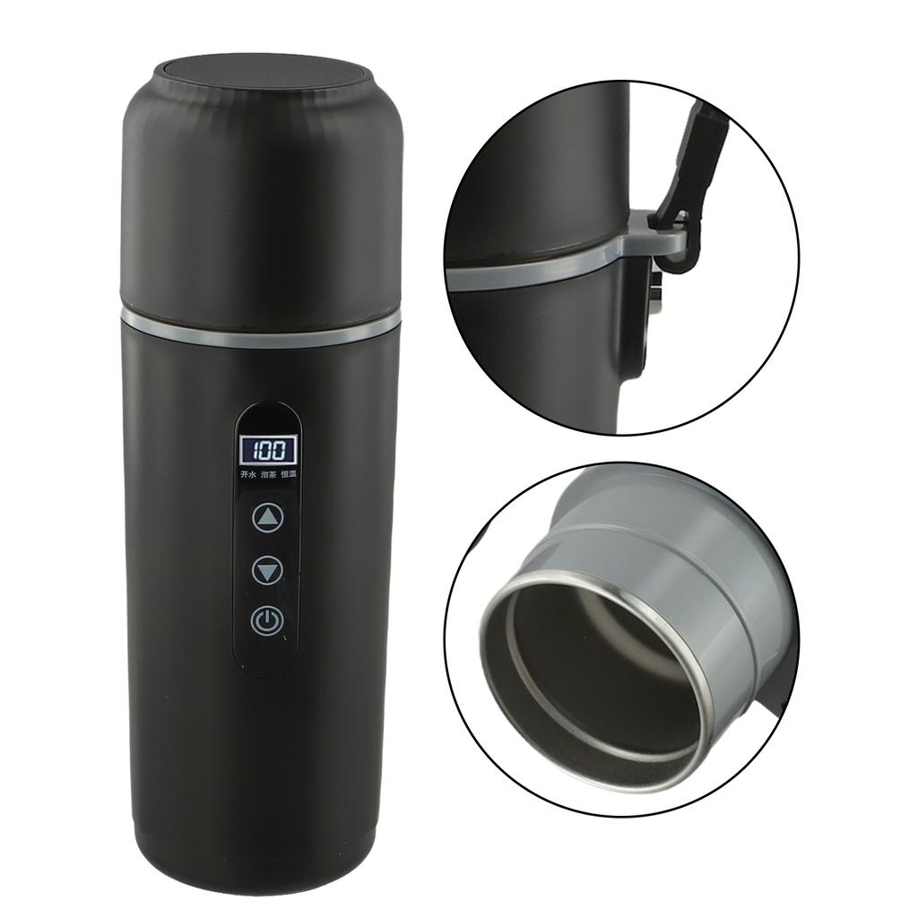 The Convenience Experience Effortless Beverage Preparation Anywhere With This Innovative Portable Electric Car Kettle