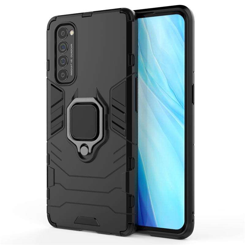 Für Oppo Reno 4 Pro 4G Hülle Armor Magnetische Saugständer Vollständige Kantenabdeckung Für Oppo Reno 4 Pro Hülle Abdeckung Für Oppo Reno 4 Pro 4G