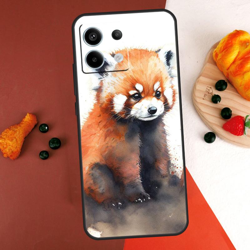 Red Panda Case For Xiaomi Redmi Note 14 9 10 11 12 13 Pro 9S 10S 11S 12S Redmi 13C 10C 12C 14C Coque