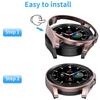 Case for Samsung Galaxy Watch 4/5/6/7 40mm 44mm 45/47mm Matte Cover Protective Hollow Bumper Shell for Watch 6 Classic 43MM 47MM