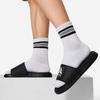 Li Ning LN Slipper Versatile Casual Breathable Lightweight Durable Non-Slip Slide Sandals Men Footwear Black White AGAU007-1