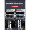 For 2024-2025 Ora Good Cat GT Car Door Seal Strip Rubber Double Layer Sealing Protector Soundproof Dustproof Seal Strip 12PCS