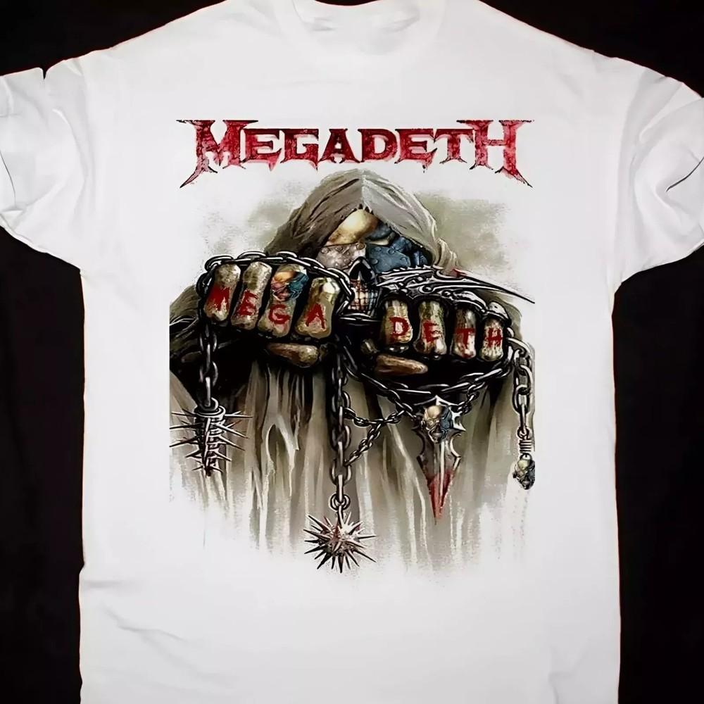 Винтажная футболка группы Megadeth Все размеры от S до 5XL NE029 Унисекс футболка XXXL