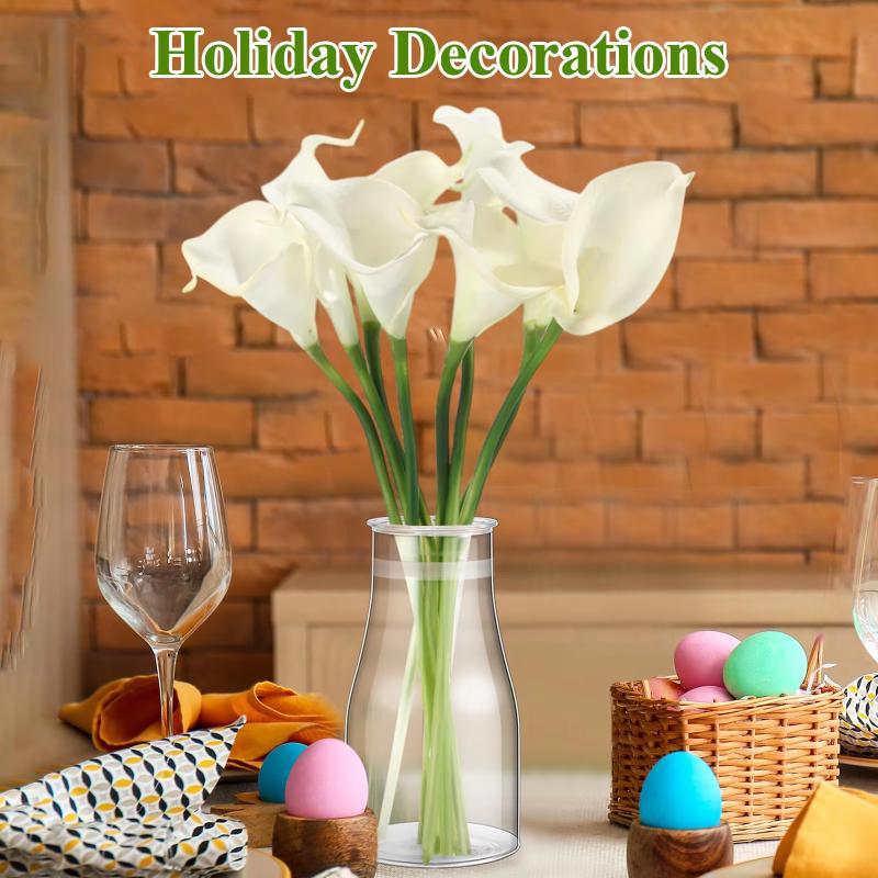 High Quality Plastic Vase, Transparent Vase, Suitable for Table Decoration, Wedding, Home, Table Decoration