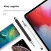 Dual-Purpose-Stift: Doppelspitzen-Kapazitiver Stift mit Scheiben-Silikonspitze für Videobearbeitung, Malen und Fotobearbeitung auf Mobilgeräten und Tablets