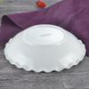 Creative Odd-Shaped Ceramic White Soup Bowl - Hotel & Home Tableware