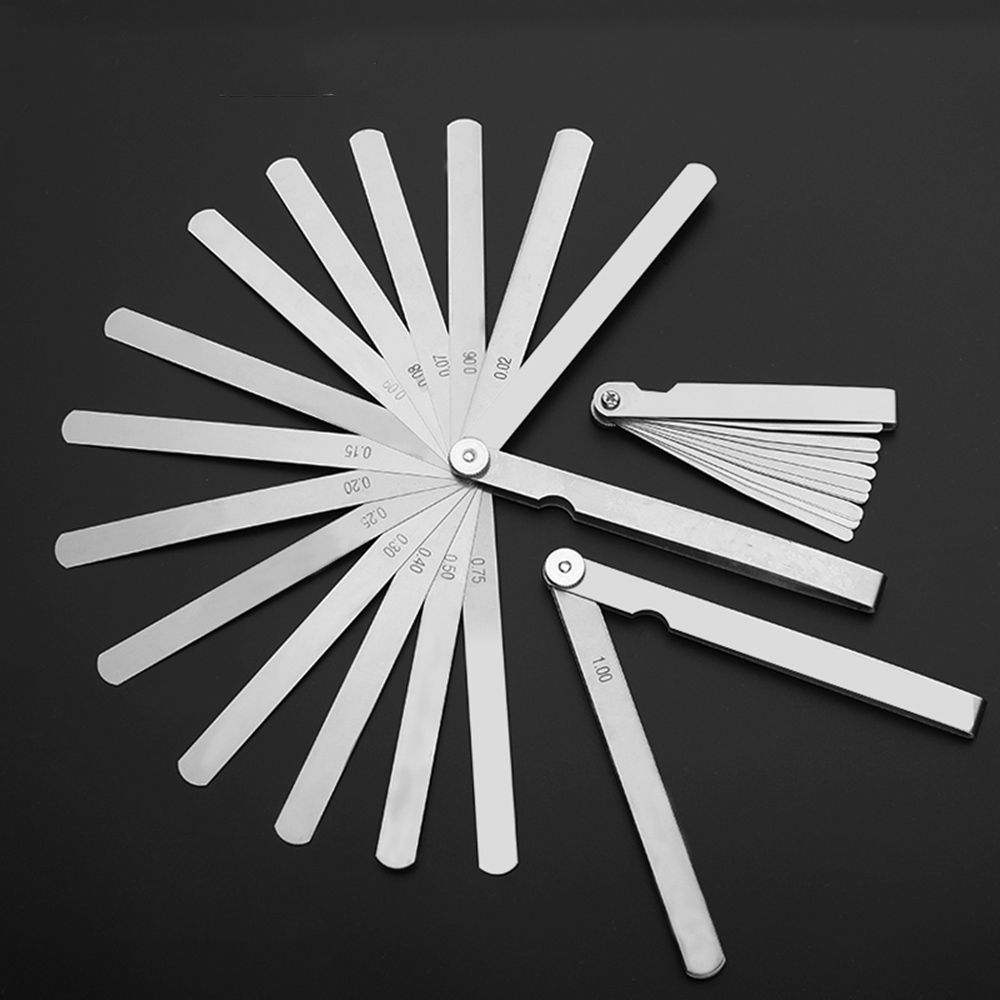 Measurement Foldable Metric Filler Thickness Gage Feeler Gauges Layout Tool Measurements Tool