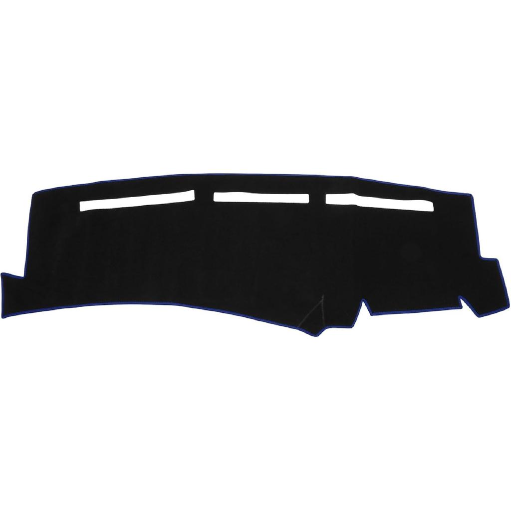 Dashboard Dash Cover Compatible for Chevy Silverado 1999-2006, Durable Polyester Red Front Dash Cover Mat