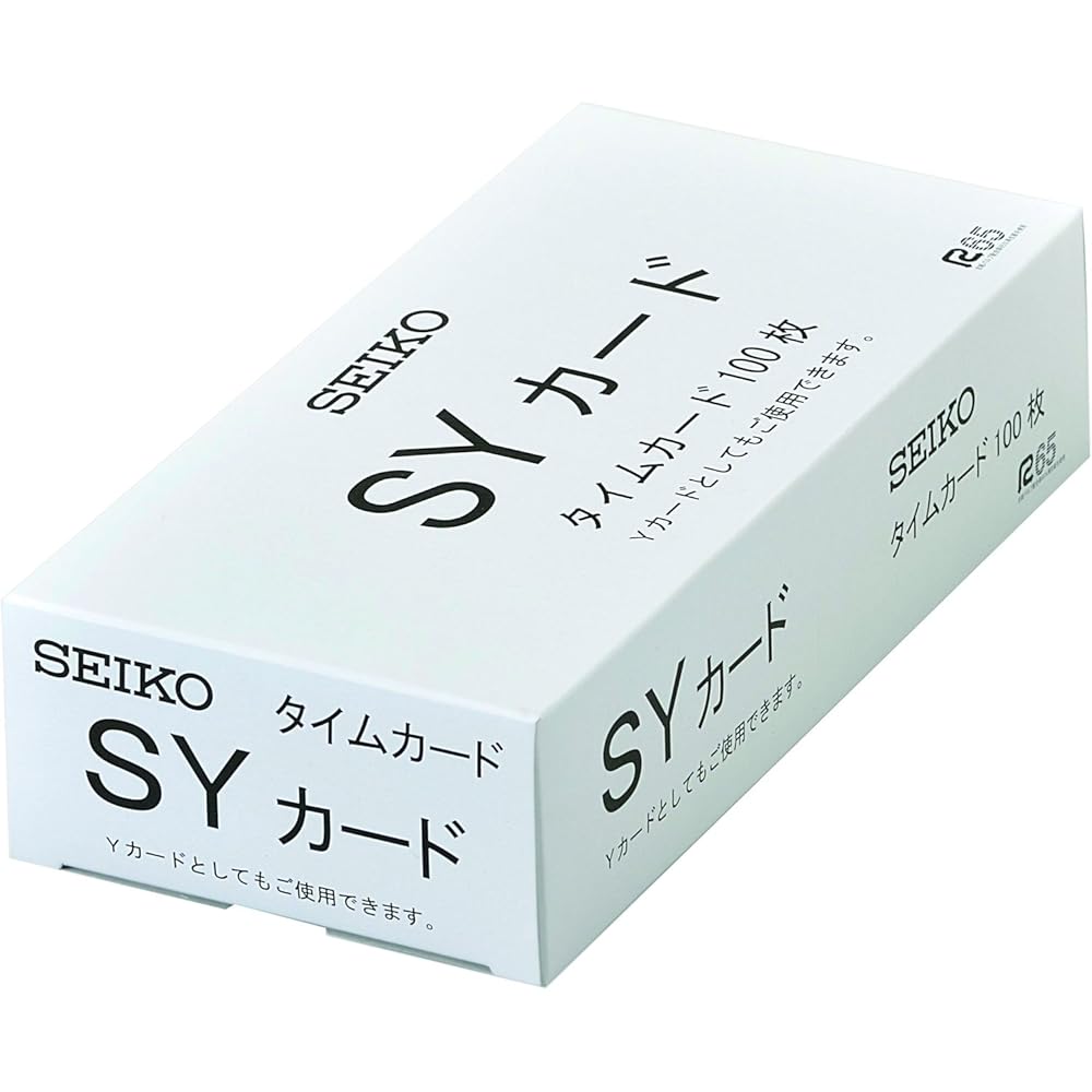 Seiko Solutions Табельный ключ SY Card, Упаковка 100 шт., Seiko CA-SY