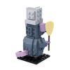 Chef Mouse Building Block Model Animation Comedy Movie Creative Animal Characters Assembling Brick Toys As a Gift for Food Fans