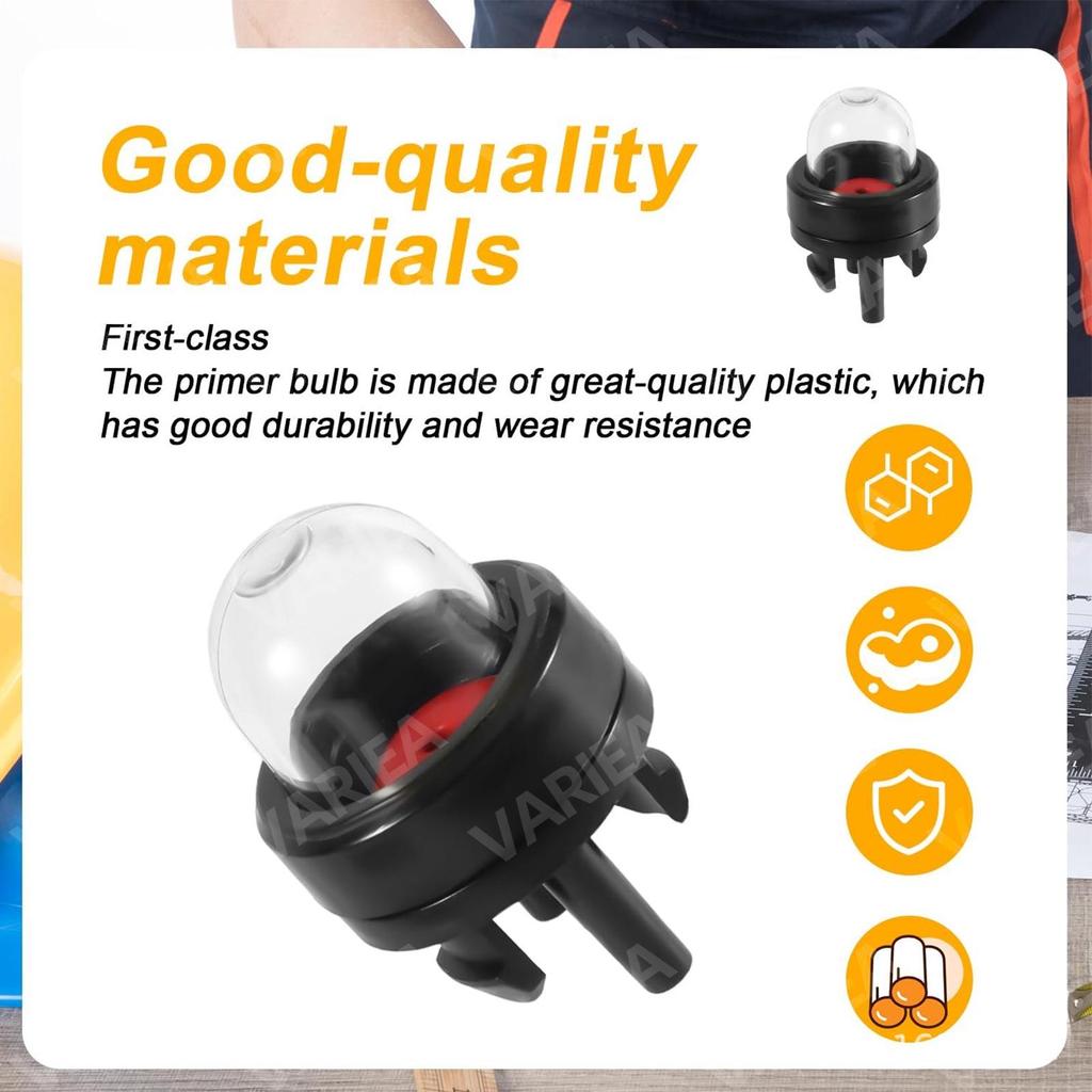 Carburetor Float, Fuel Primer Bulb, Fuel Pump, Oil Float Assembly