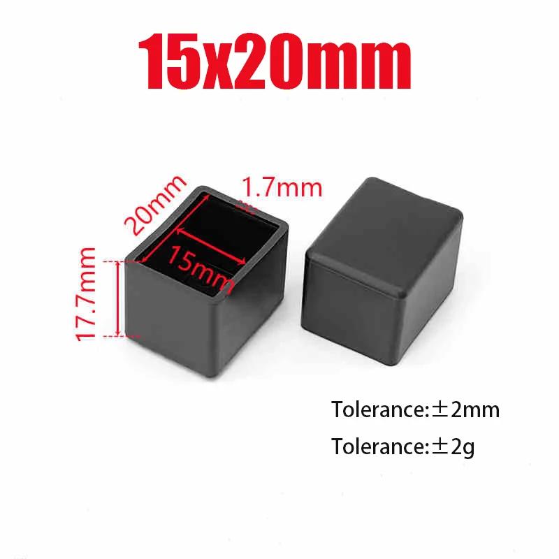 Black PVC Furniture Table Foot Tip Chairs Legs Pad Protector Cover Square/Round Caps Pipe Plug Lid Tube Hole Protection End Cap