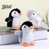 Handbag Charms Plush Pendant Soft Easy Hanging Mini 3D Eyes Keychain Cute Penguin